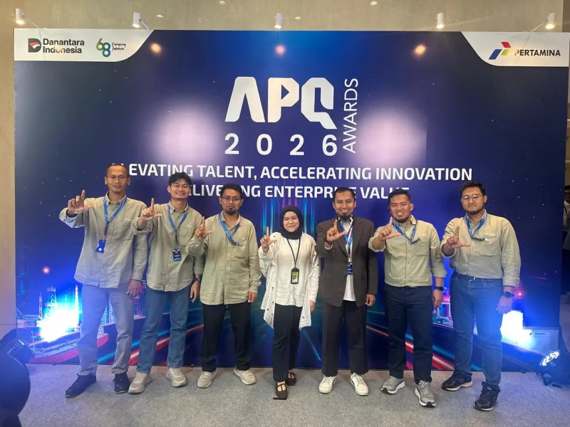 Tim Al Fatih FLO PT Pertamina Lubricants Subholding Downstream Raih GOLD di Ajang Annual Pertamina Quality Awards 2026
