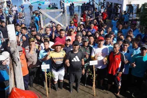 Peringati Hari Lingkungan Hidup, Selayar Tanam Seribu Mangrove Bersama Gubernur