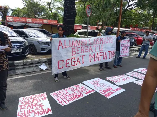 Aliansi Lakkang Bersatu Kawal Mediasi Sengketa Lahan di PN Makassar: Penggugat Absen, Warga Tuntut Keadilan