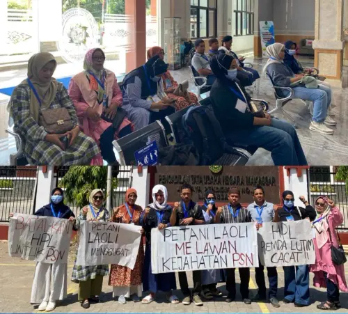 Petani Laoli Tetap Melawan, Gugatan Tata Usaha Negara Terhadap HPL Pemerintah Luwu Timur