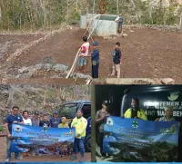 Bersama Hadapi Krisis Air, Pemuda Katolik Komda DIY Bantu Air Bersih Warga Gunung Kidul