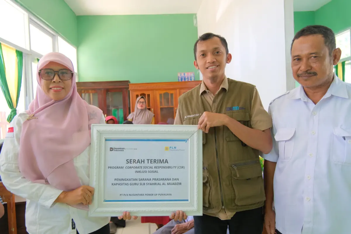 Wujudkan Pendidikan Ramah Disabilitas, PLN UP Punagaya Salurkan Bantuan Inklusi Sosial untuk Infrastruktur dan Pelatihan Guru SLB