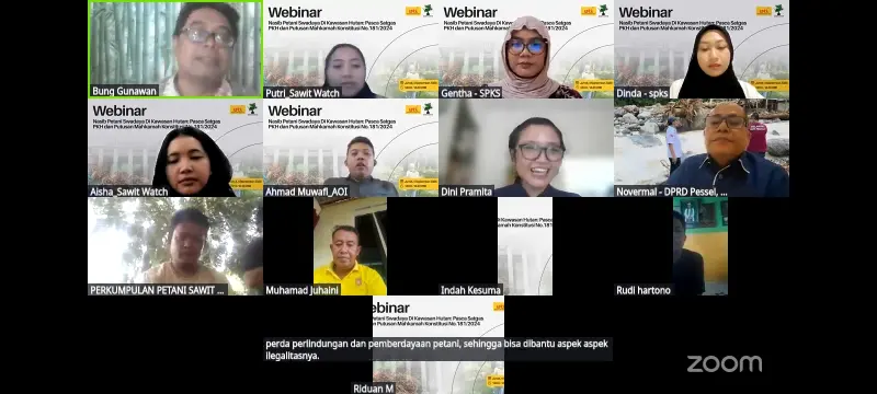 Petani Sawit Swadaya Terjepit, Konflik Legalitas Lahan di Hutan dan Ancaman Tata Niaga Baru