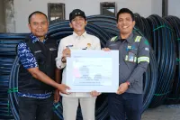 Tuntaskan Program PEKA AIR, PLN UP Punagaya Serahkan Infrastruktur Air Bersih Berbasis IoT