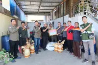 Dukung Pertanian Sirkular Berbasis FABA, PLN UP Punagaya dan Sentra Pangurangi Salurkan Bantuan untuk KT RELIEF