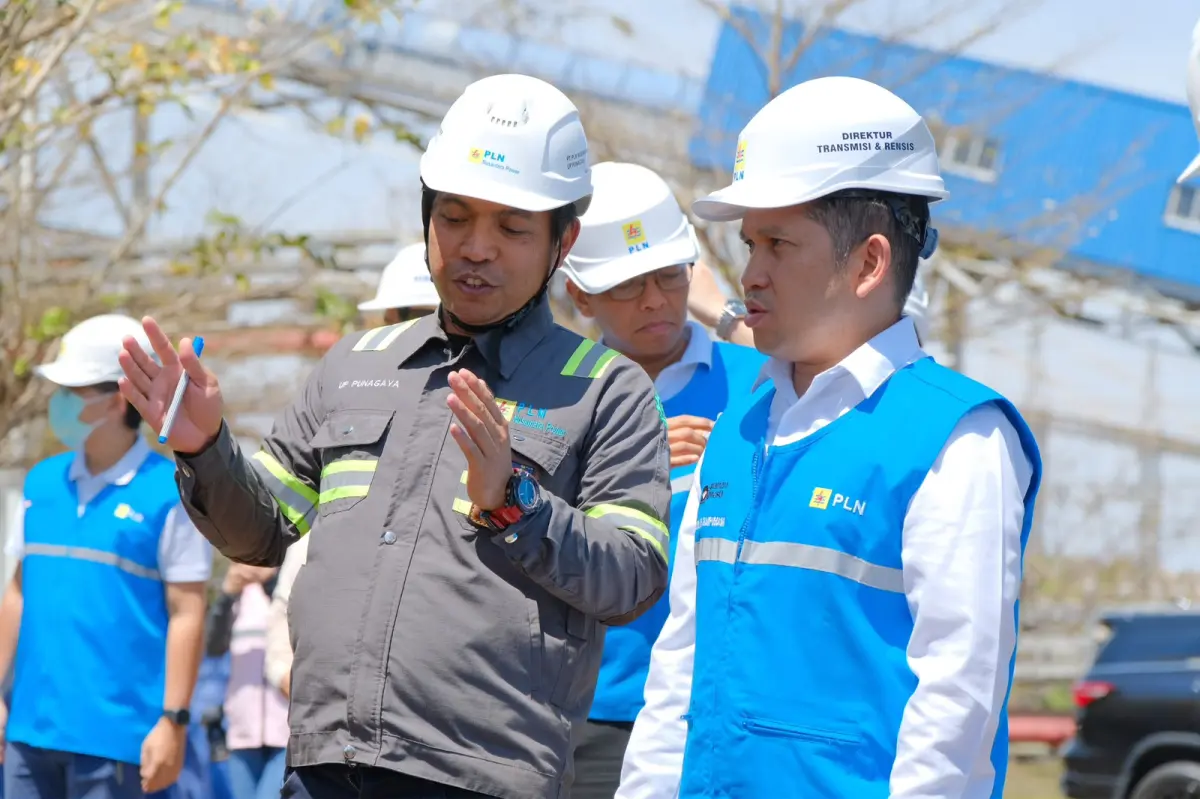 Pastikan Keandalan Pasokan Listrik, Direktur Transmisi PLN Tinjau Unit Pembangkitan Punagaya