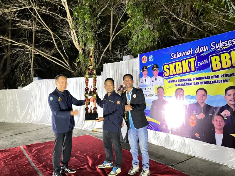 Awal yang Manis,  Bung Lukent Bawa Karang Taruna Gantarang Raih Juara Umum SKBKT-BBKT Bulukumba 2026