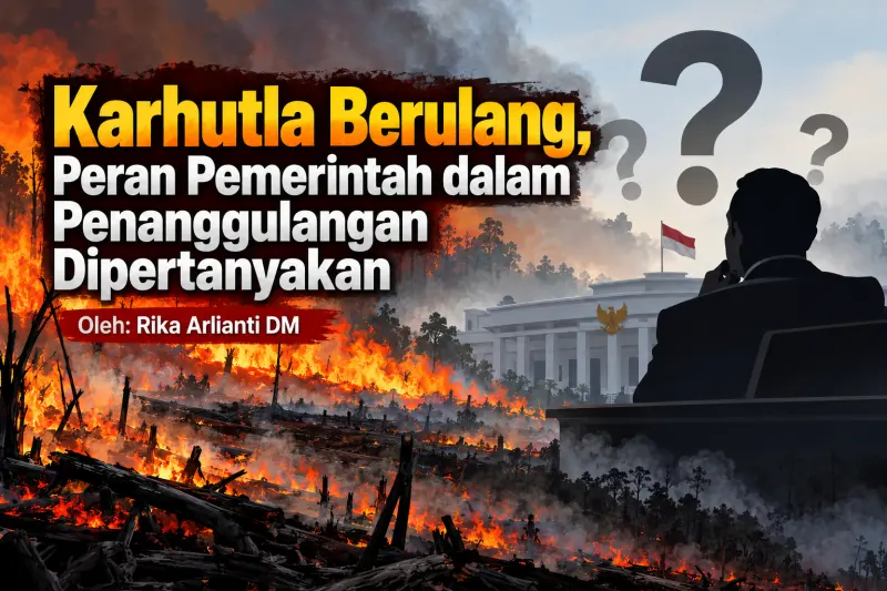 Karhutla Berulang, Peran Pemerintah dalam Penanggulangan Dipertanyakan