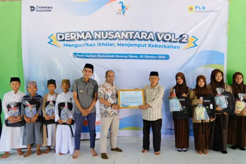 PLN Nusantara Power UP Punagaya Salurkan Bantuan Derma Nusantara untuk Panti Asuhan Madaniyah Jeneponto