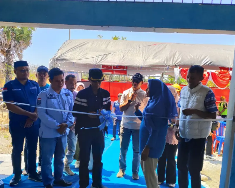 Sulap Sampah Plastik Jadi Paving Block, PLN UP Punagaya Luncurkan Program 'PASTI BAHAGIA'