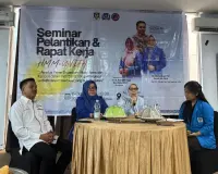Di Seminar HMM UNIFA, IKA ISMEI Sulselbartra Dorong Kepemimpinan dan Ekonomi Digital