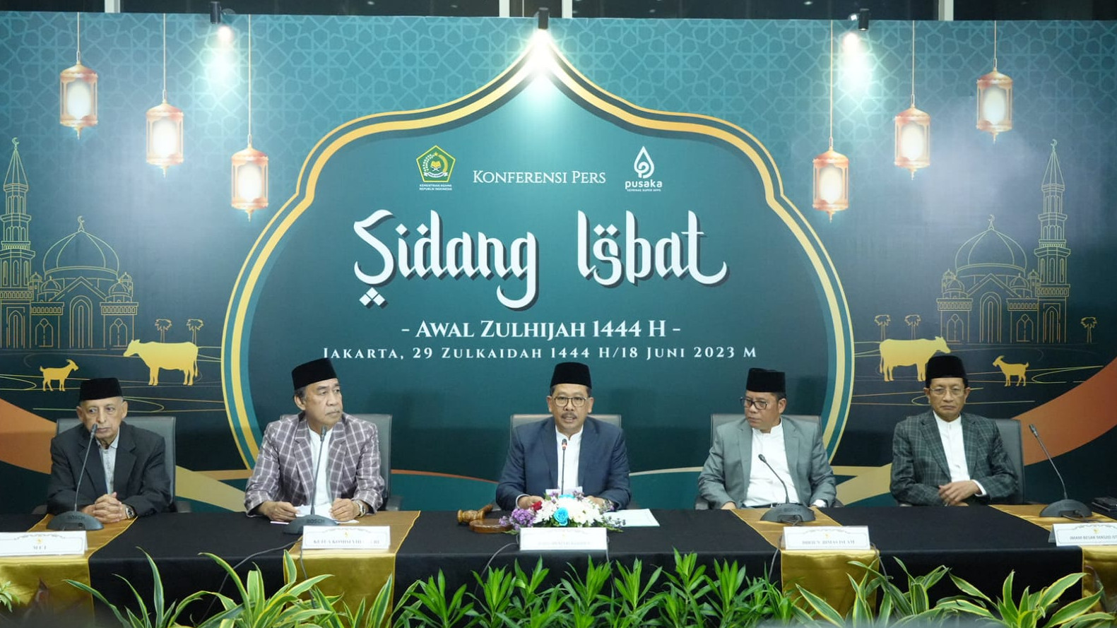 Pemerintah Tetapkan Iduladha 1444H Jatuh pada 29 Juni 2023