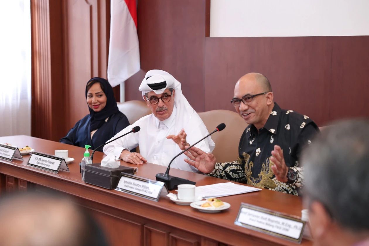 UGM Terima Kunjungan Menteri Negara Qatar Bahas Peluang Kerjasama