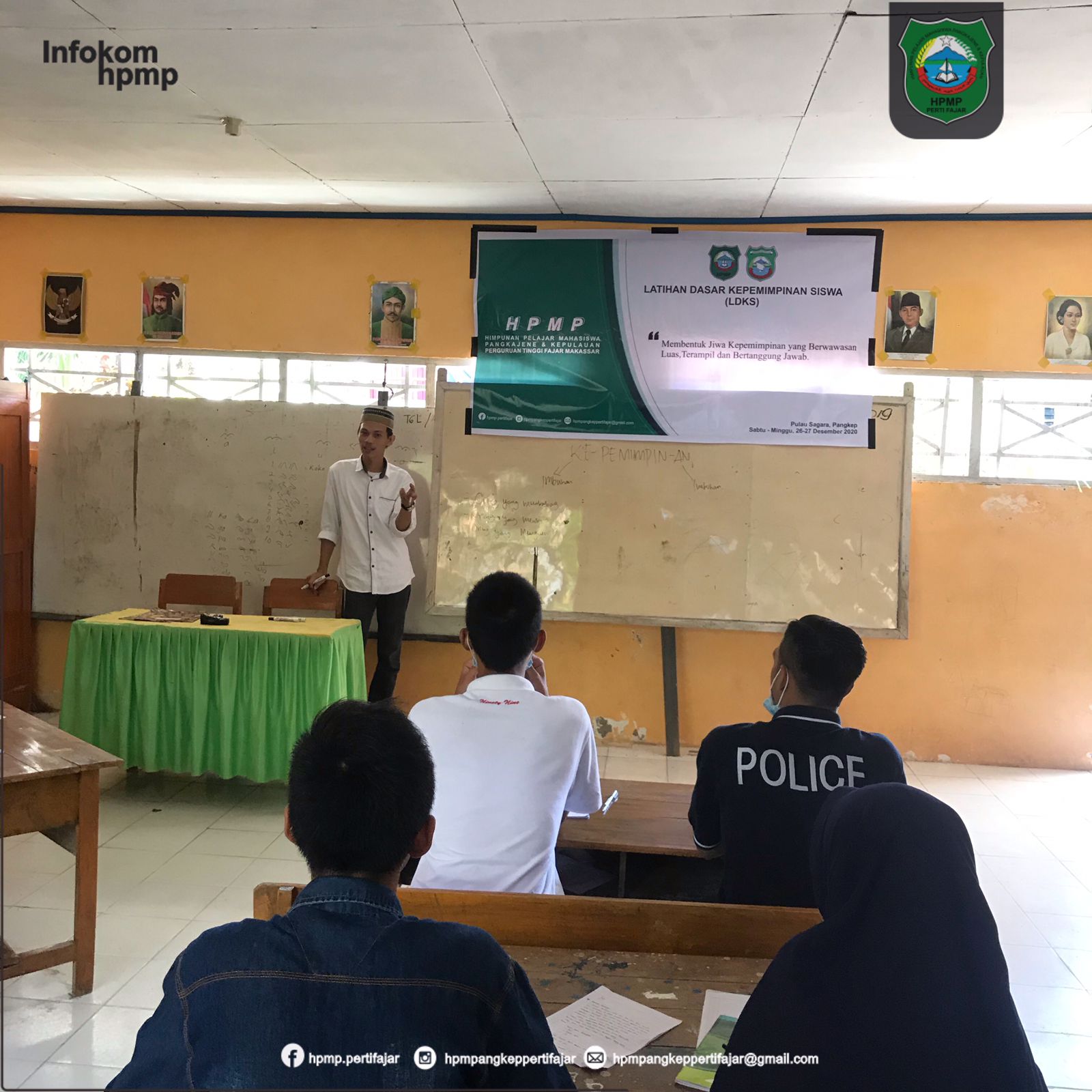 HPM Pangkep Sukses Gelar LDK di Pulau Sagara