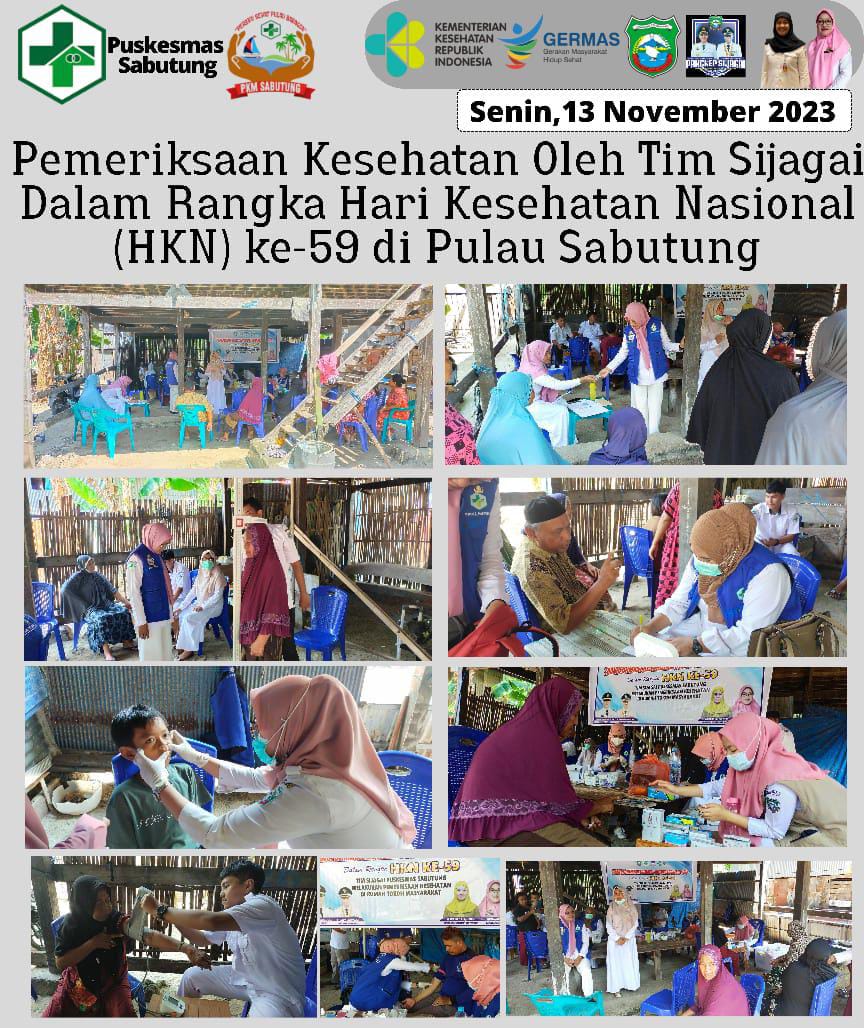 HKN 2023, Tim Sijagai Pangkep Beri Pemeriksaan Gratis