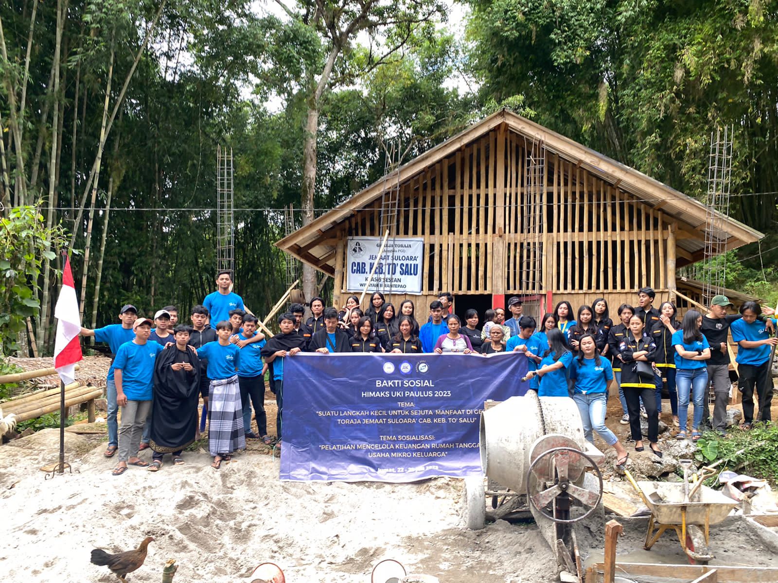 Himaks UKI Paulus Makassar Gelar Bakti Sosial di Toraja Utara
