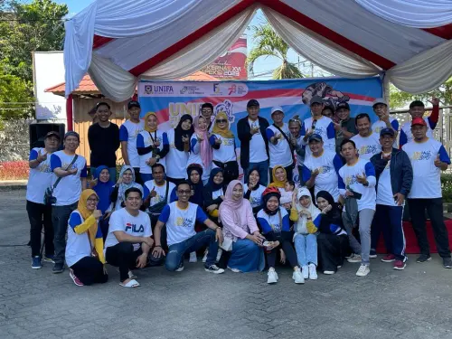 Dies Natalis Ke 15 Unifa Disemarakkan dengan Fun Bike Menjajal Lintasan 14 KM