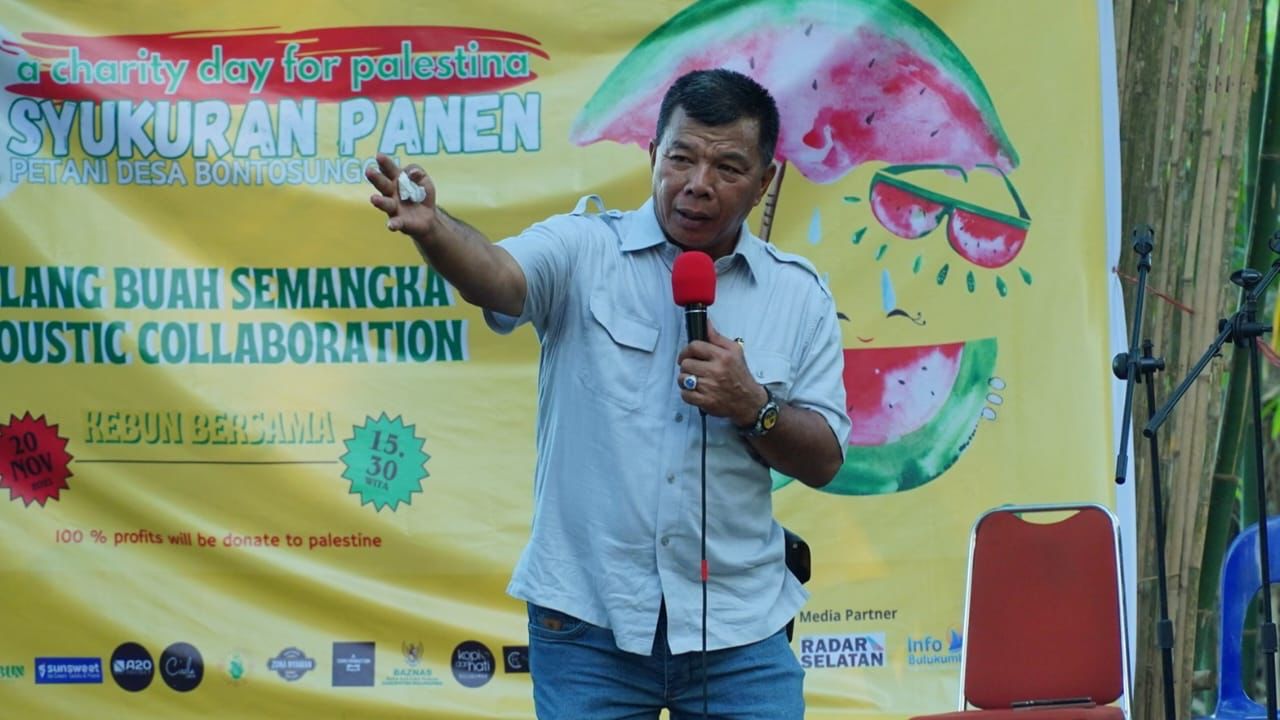 Lelang Harga Semangka Untuk Palestina, Andi Utta Tertinggi Rp60 Juta