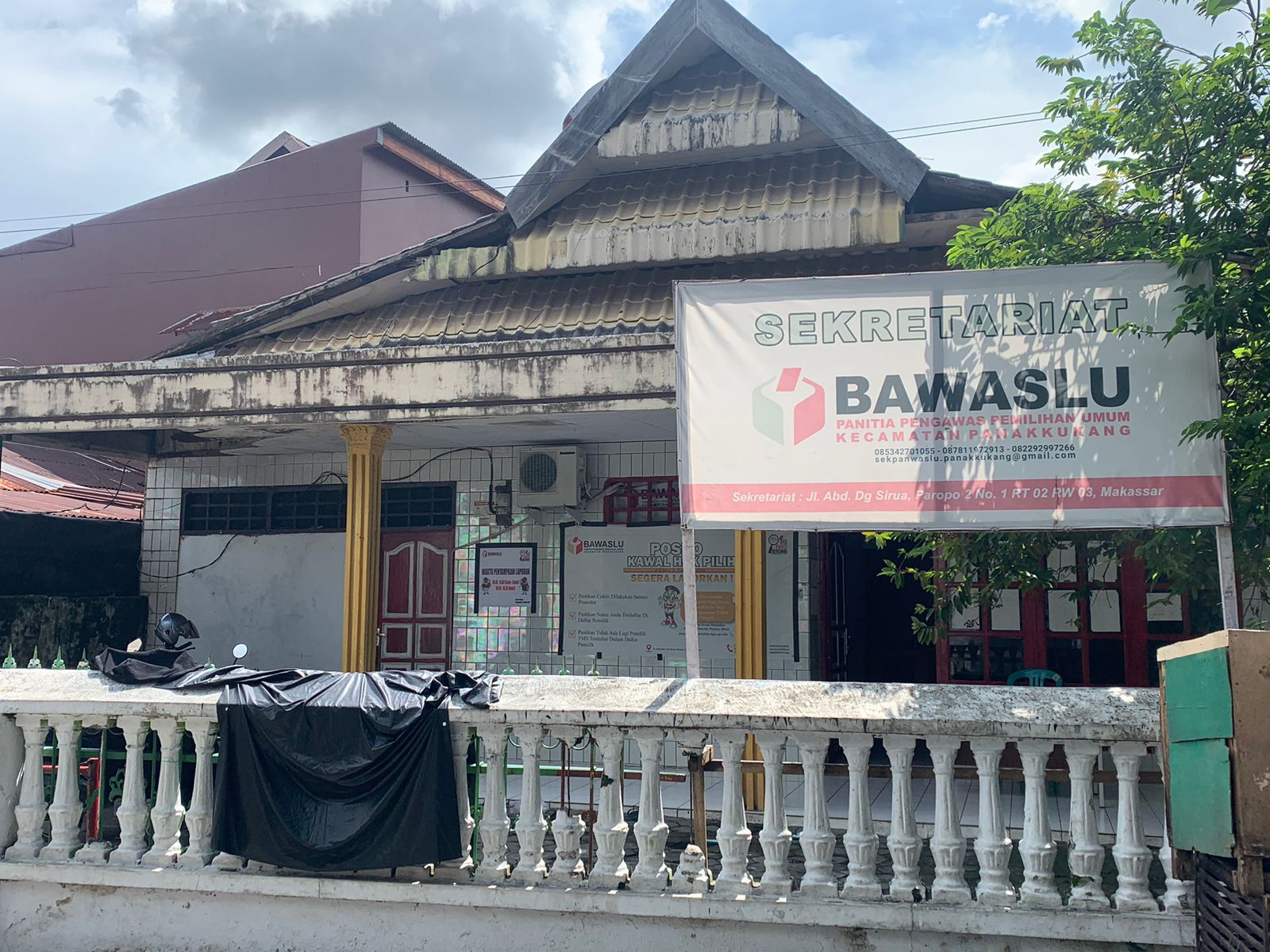 Panwaslu Panakkukang Ingatkan kembali Peserta Pemilu untuk Tertib Memasang APK