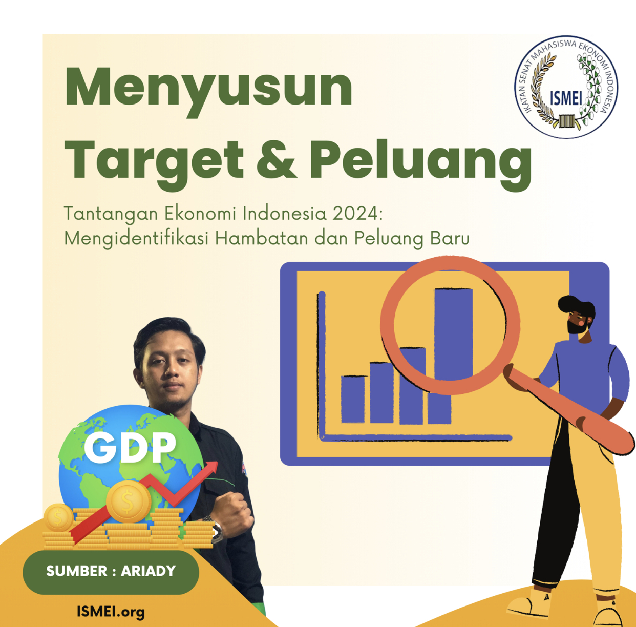ISMEI Wilayah X: Skaptis Terhadap Langkah Pemerintah dalam Mendongkrak Pertumbuhan Ekonomi di 2024