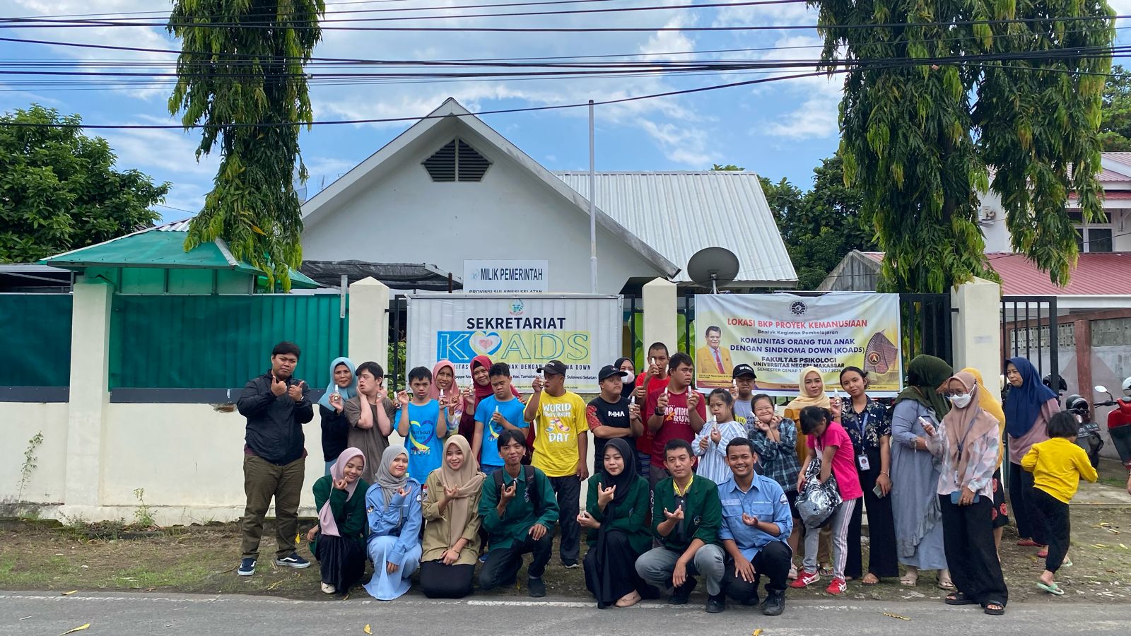 Mahasiswa Teknik Kimia FTI-UMI Menyapa Hati Kehidupan Komunitas Orang Tua Anak dengan Sindroma Down
