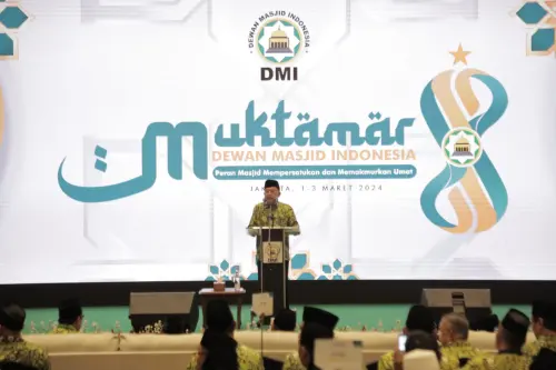 Jusuf Kalla Buka Muktamar VIII DMI: Kalau Diamanahkan Saya Tidak Pernah Mundur