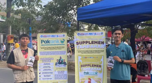 Jejak Inovasi Pakan-ku oleh Tim PKM-K UMI di Car Free Day Makassar
