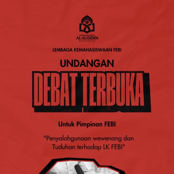 Polemik di FEBI UIN Makassar: Pimpinan Fakultas Tak Tanggapi Undangan Debat Terbuka dari Lembaga Kemahasiswaan