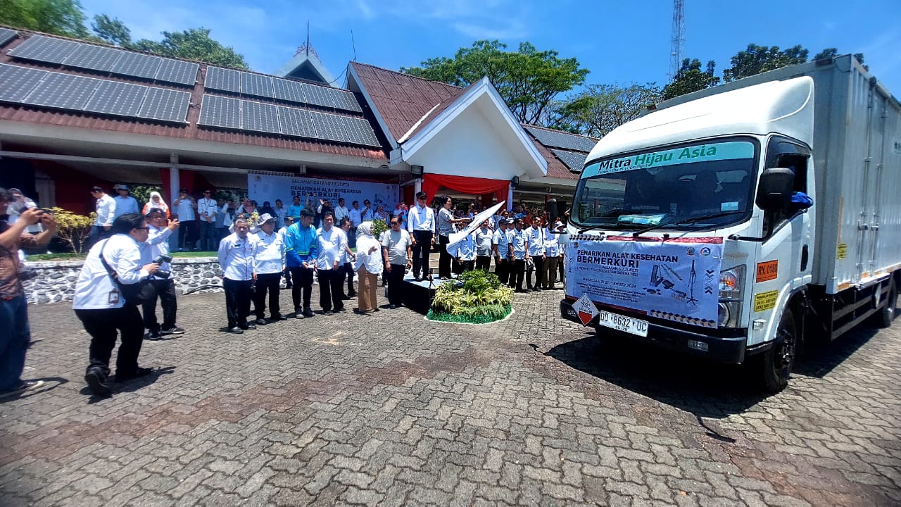 KLHK Percayakan PT Mitra Hijau Asia Tangani Alkes Bermerkuri di Pulau Sulawesi