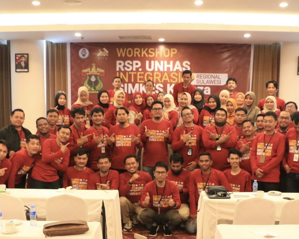 Kolaborasi dengan Yayasan SIMRS Khanza Indonesia, RS Unhas Gelar Workshop Integrasi SIMKES Khanza