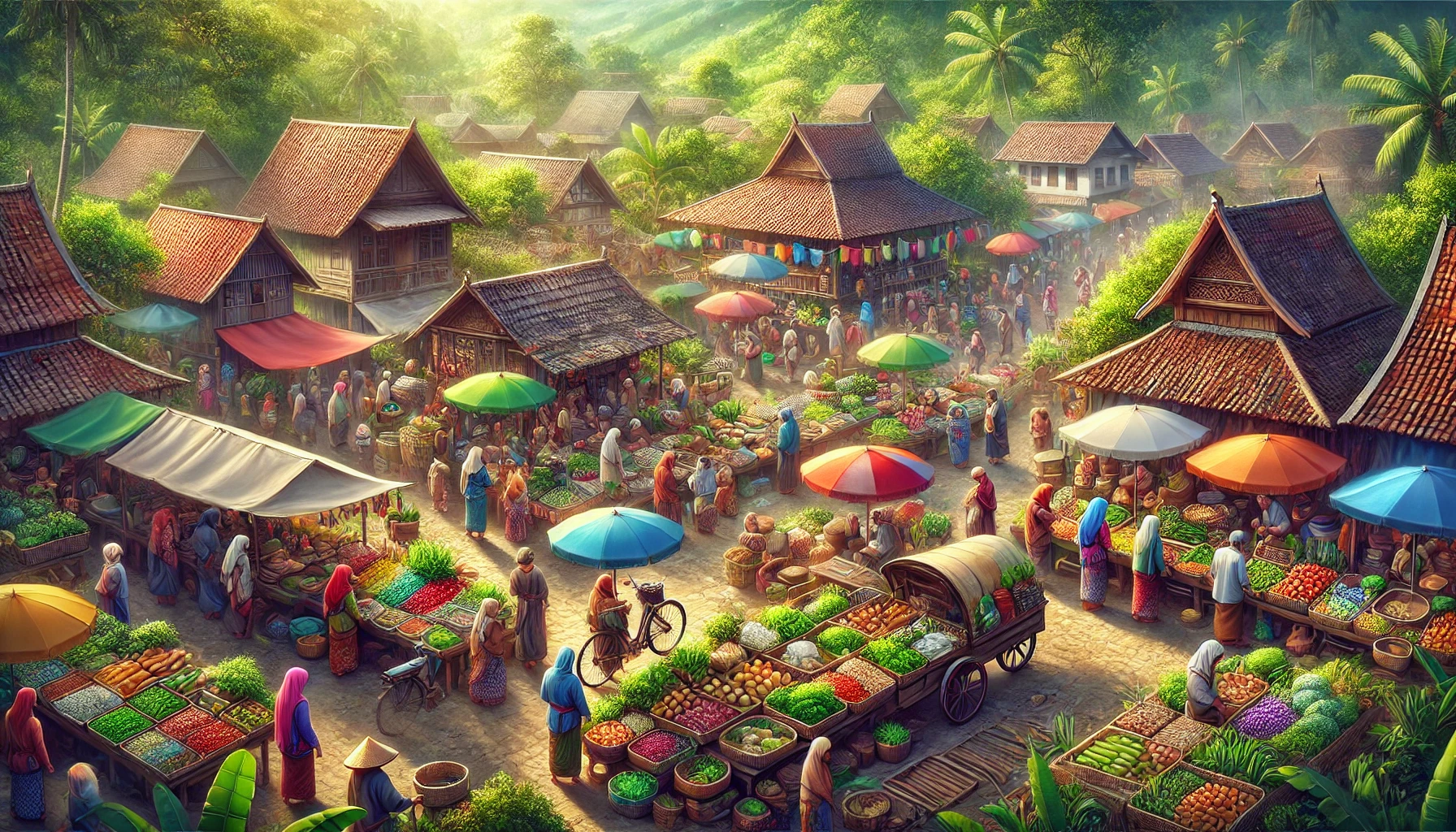 Pasar Tradisional: Nadi Ekonomi yang Menghidupkan Desa