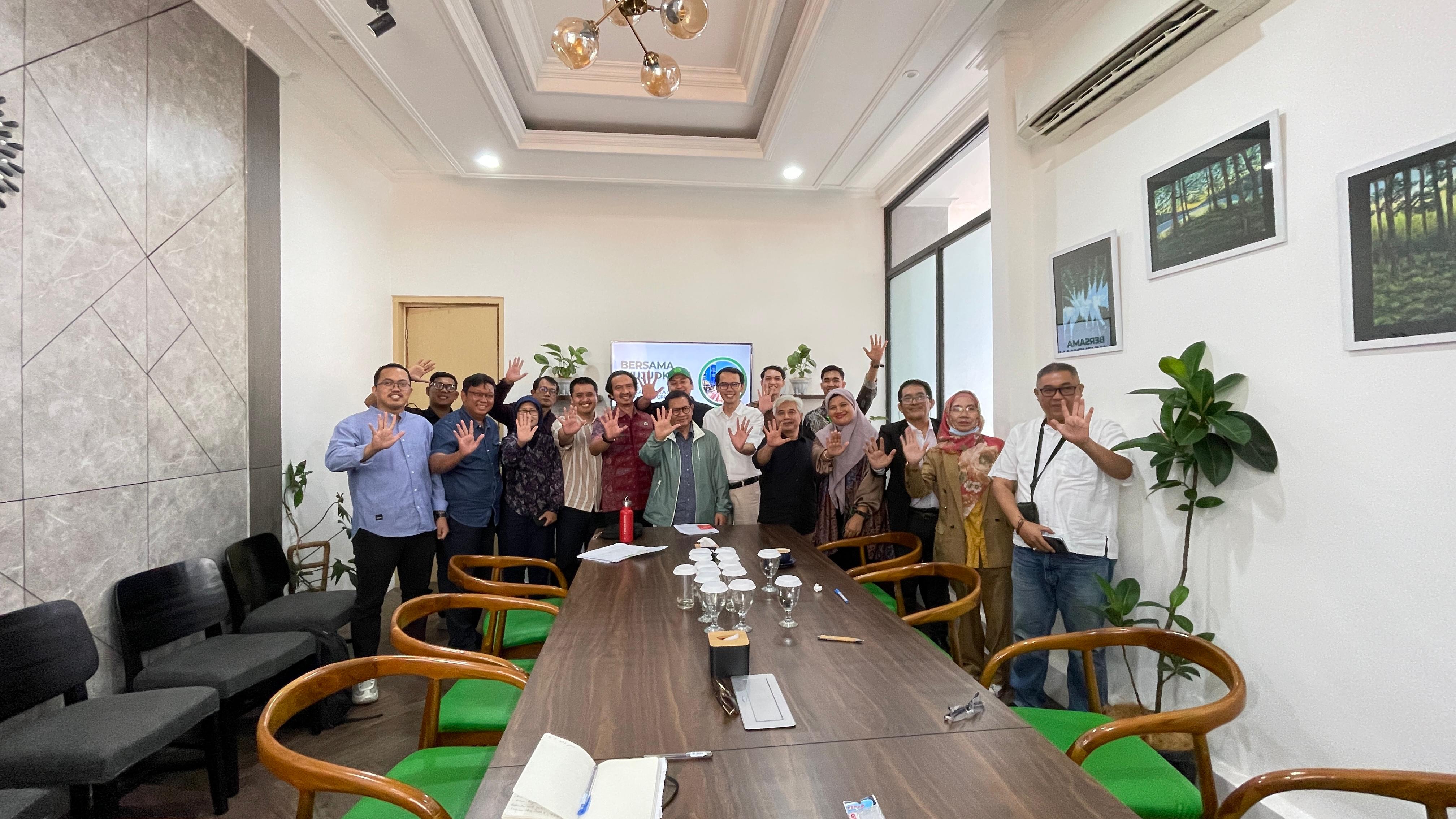 Hadir di FGD Minaqu Indonesia - SHI, Gubernur Jakarta Pramono Anung Komitmen Wujudkan Kota Hijau Jakarta