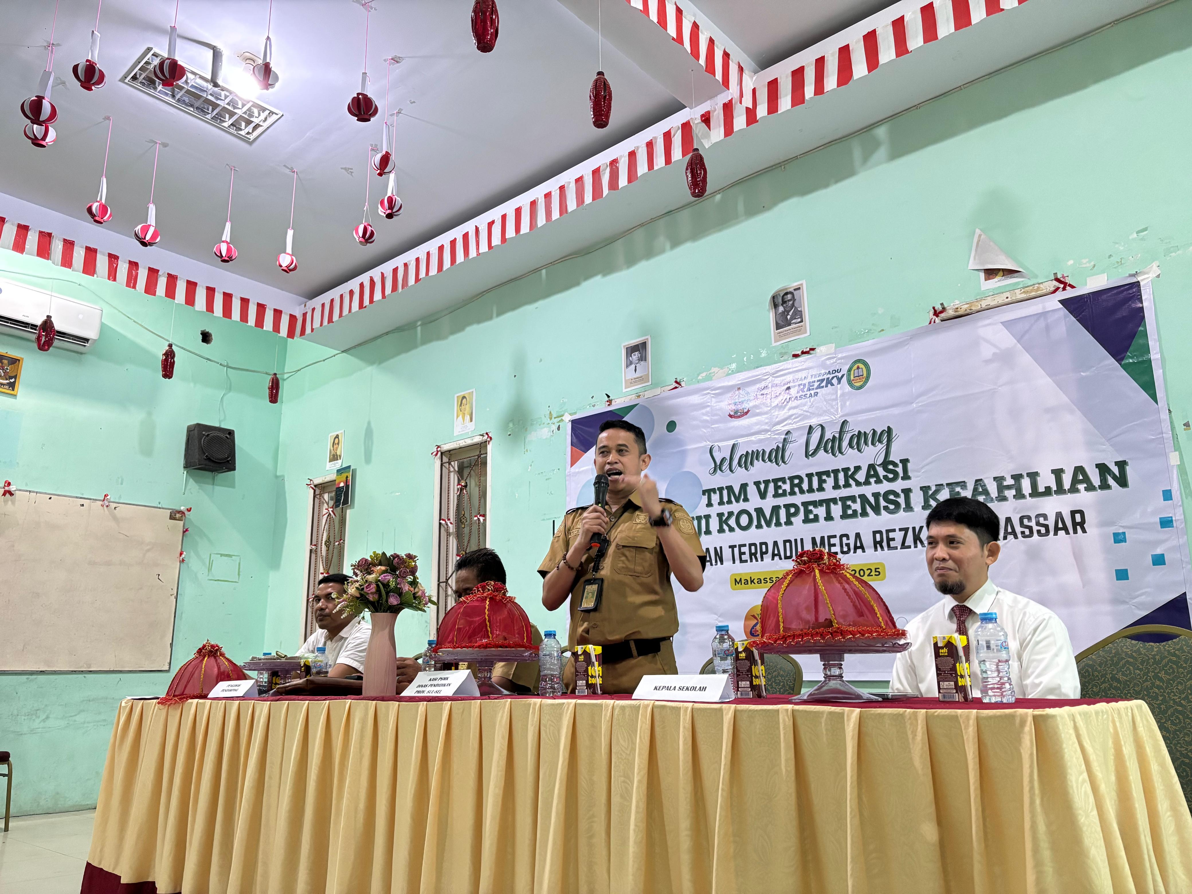 Verifikasi Tempat Uji Kompetensi Keahlian Kesehatan oleh SMK Mega Rezky Makassar, Dukung SDM Unggul