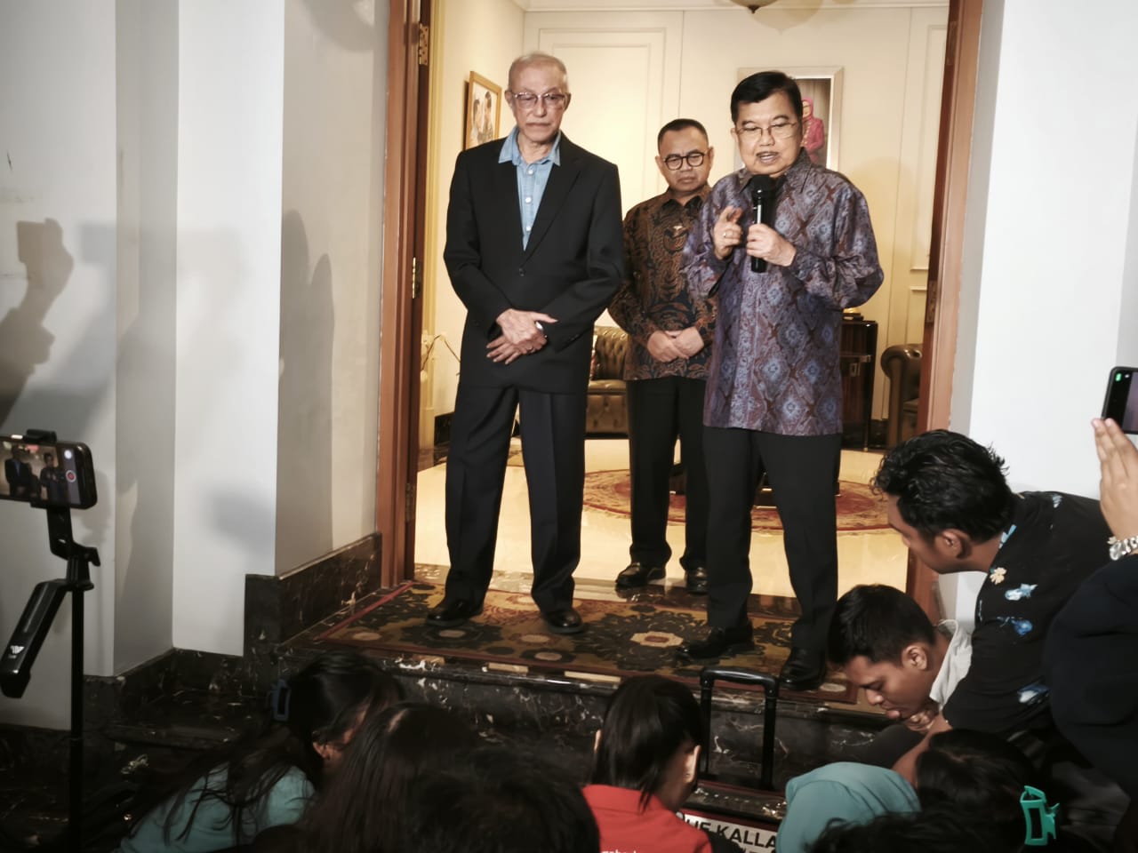 Wali Nanggroe Aceh Kunjungi Jusuf Kalla, Polemik Empat Pulau Berakhir Damai