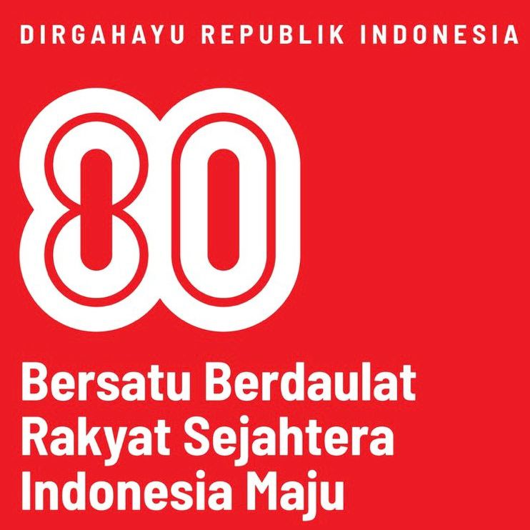 Logo HUT ke-80 RI Dirilis, Masyarakat Bisa Unduh di Link Resmi