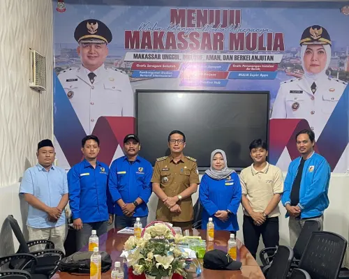 Camat Mariso Harapkan Sinergi Bersama KNPI Jadi Arah Baru Menuju Makassar Mulia