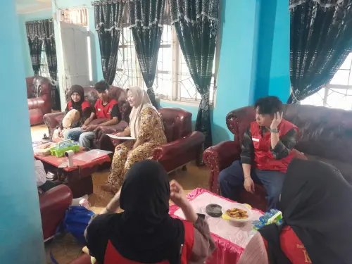 Kades Bonto Cinde Sambut Hangat KKN Unhas Angkatan 67