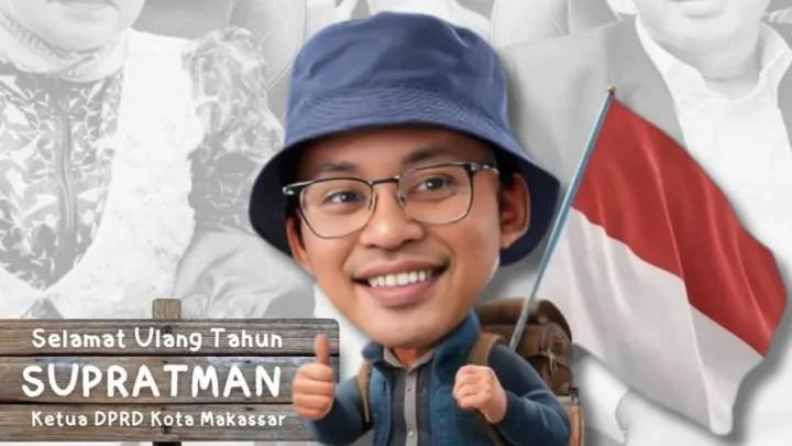 Ketua DPRD Makassar Supratman Rayakan Ulang Tahun ke-46, Dari Pegawai Kontrak Hingga Puncak Parlemen Kota