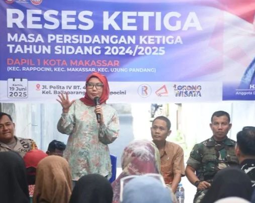 Anggota DPRD Makassar Rezki Gelar Reses Ketiga, Serap Aspirasi Warga Kelurahan Ballaparang