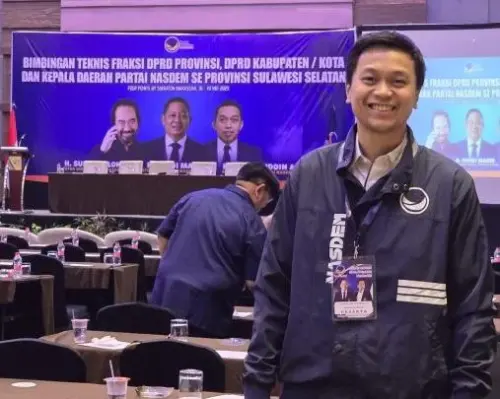 Anggota DPRD Makassar, Andi Odhika Ikuti Bimtek NasDem Sulsel untuk Perkuat Soliditas Partai