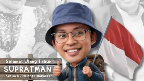 Ketua DPRD Makassar Supratman Rayakan Ulang Tahun ke-46, Dari Pegawai Kontrak Hingga Puncak Parlemen Kota