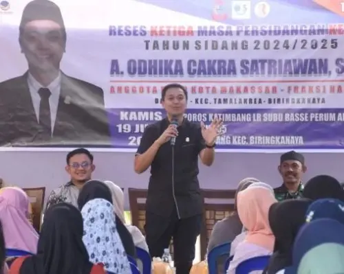 Odhika Cakra Satriawan Serap Aspirasi Warga Biringkanaya Soal Infrastruktur dan Layanan Kesehatan