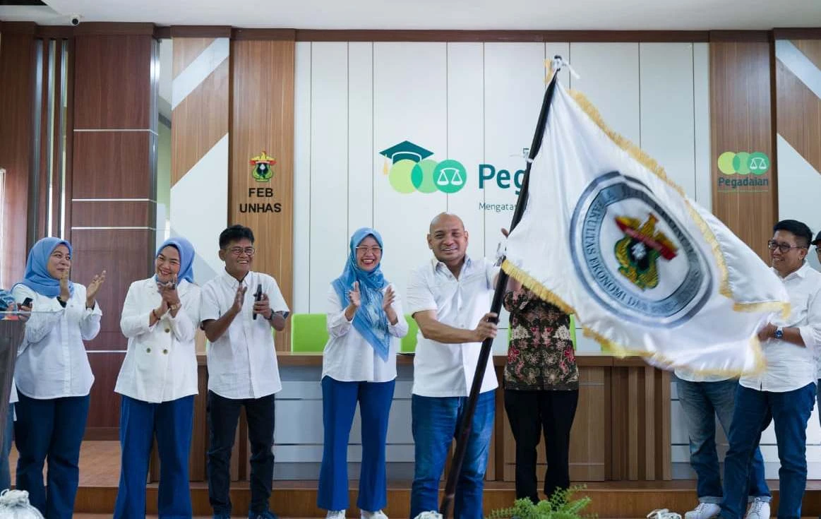 IKAIE FEB Unhas 2025–2029 Dilantik, Usung Visi Berjejaring, Berkarya, Berkontribusi