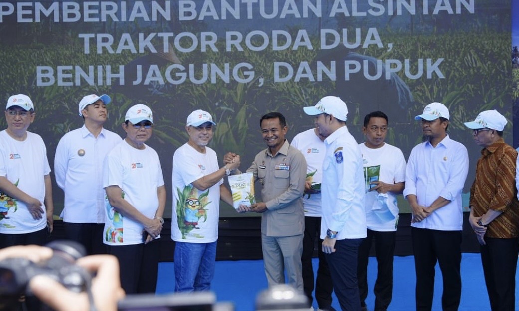 Tamsil Linrung Luncurkan Penanaman Jagung 5.000 Hektare
