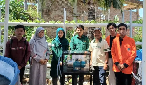 Kolaborasi ITH dan AK-Manufaktur Bantaeng dalam Penerapan Teknologi Nano Bubble untuk Peningkatan Panen Udang Vaname