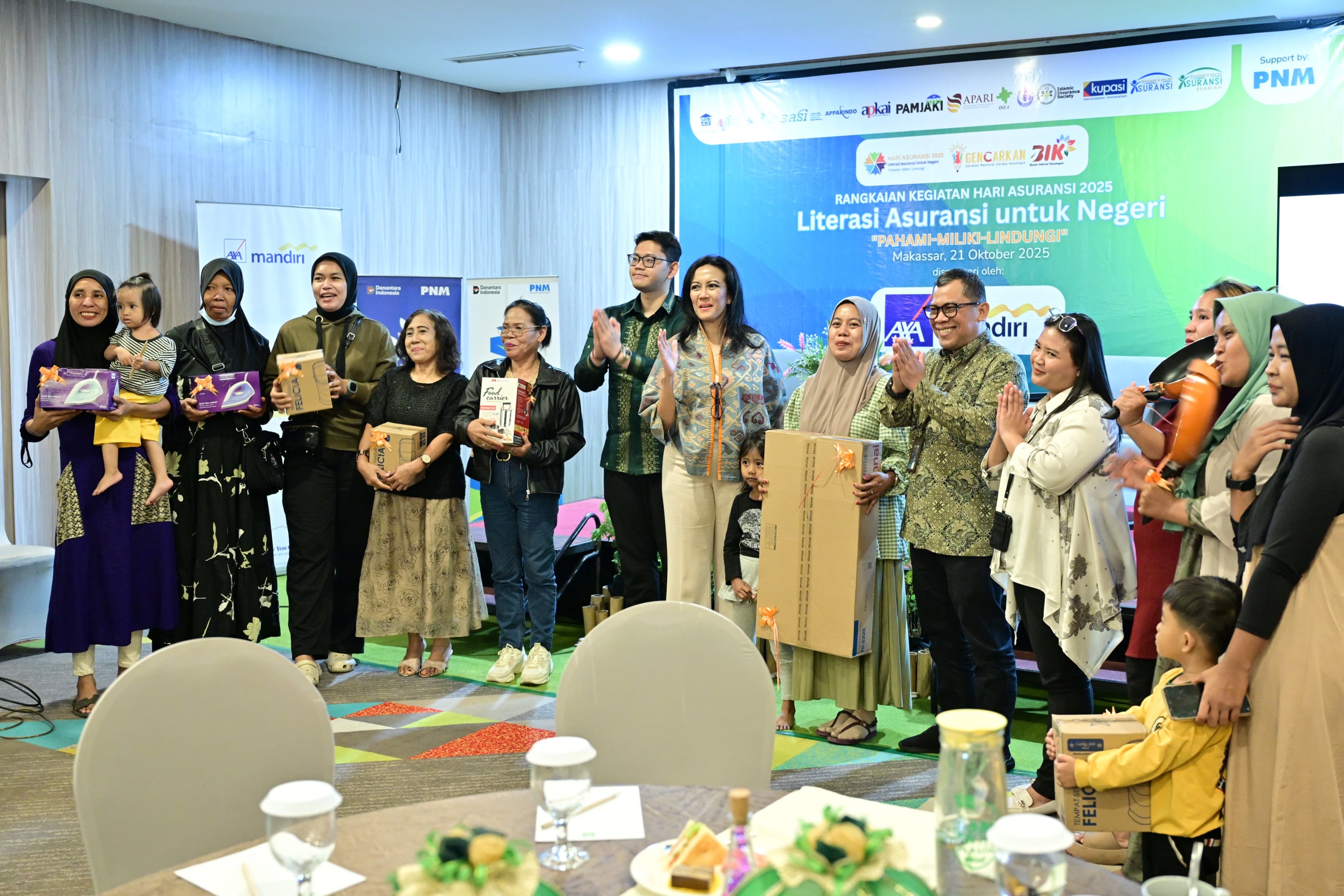 DAI-AXA Mandiri Gandeng PNM Edukasi Pelaku UMKM di Makassar