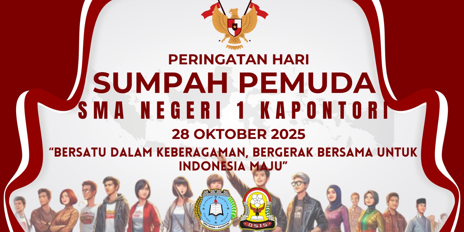 SMA Negeri 1 Kapontori Peringati Hari Sumpah Pemuda 2025 dengan Upacara dan Pentas Seni Meriah