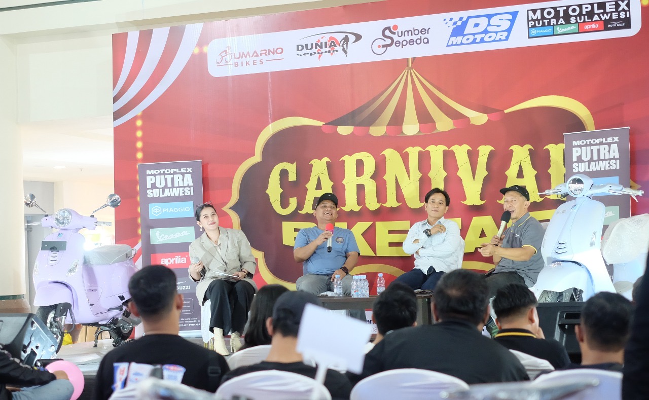 Motoplex Putra Sulawesi Perkenalkan Tiga Model Vespa Terbaru dengan Sentuhan Desain Modern dan Elegan
