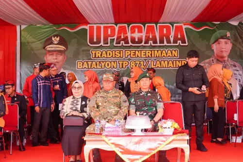 Bupati Buton Selatan Sambut Kedatangan Yonif TP 871/Lamaindo sebagai Wujud Kebanggaan dan Sinergi Daerah
