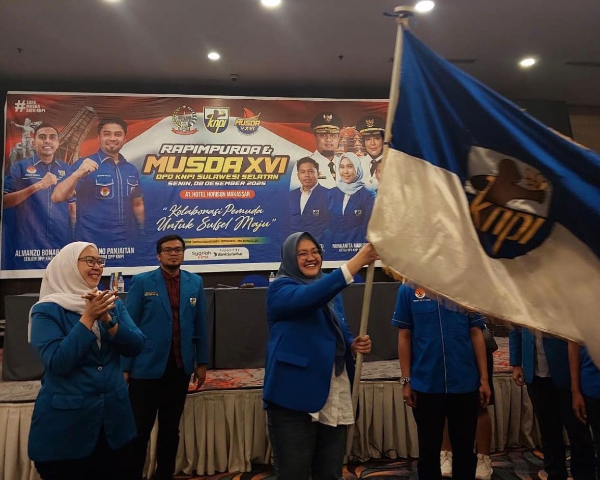 Vonny Ameliani Suardi Menang Telak: Musda KNPI XVI Sulsel Tetapkan Aklamasi
